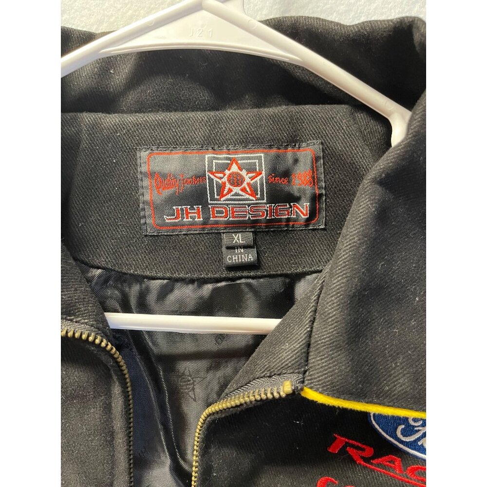 Vintage Nascar M&M Racing Team Jacket #38 Jeff Hamilton Designs Size XL - Picture 3 of 14